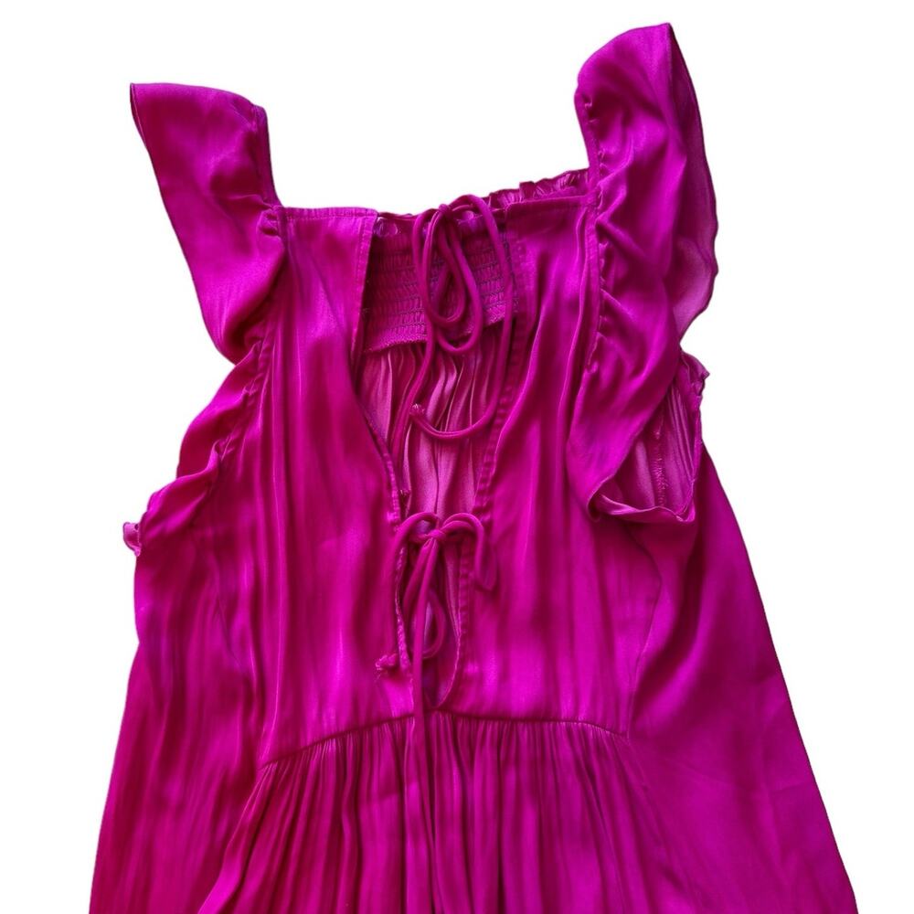 Intimately Free People Want Your Love Pink Mini Babydoll Dress Small - Picture 9 of 12